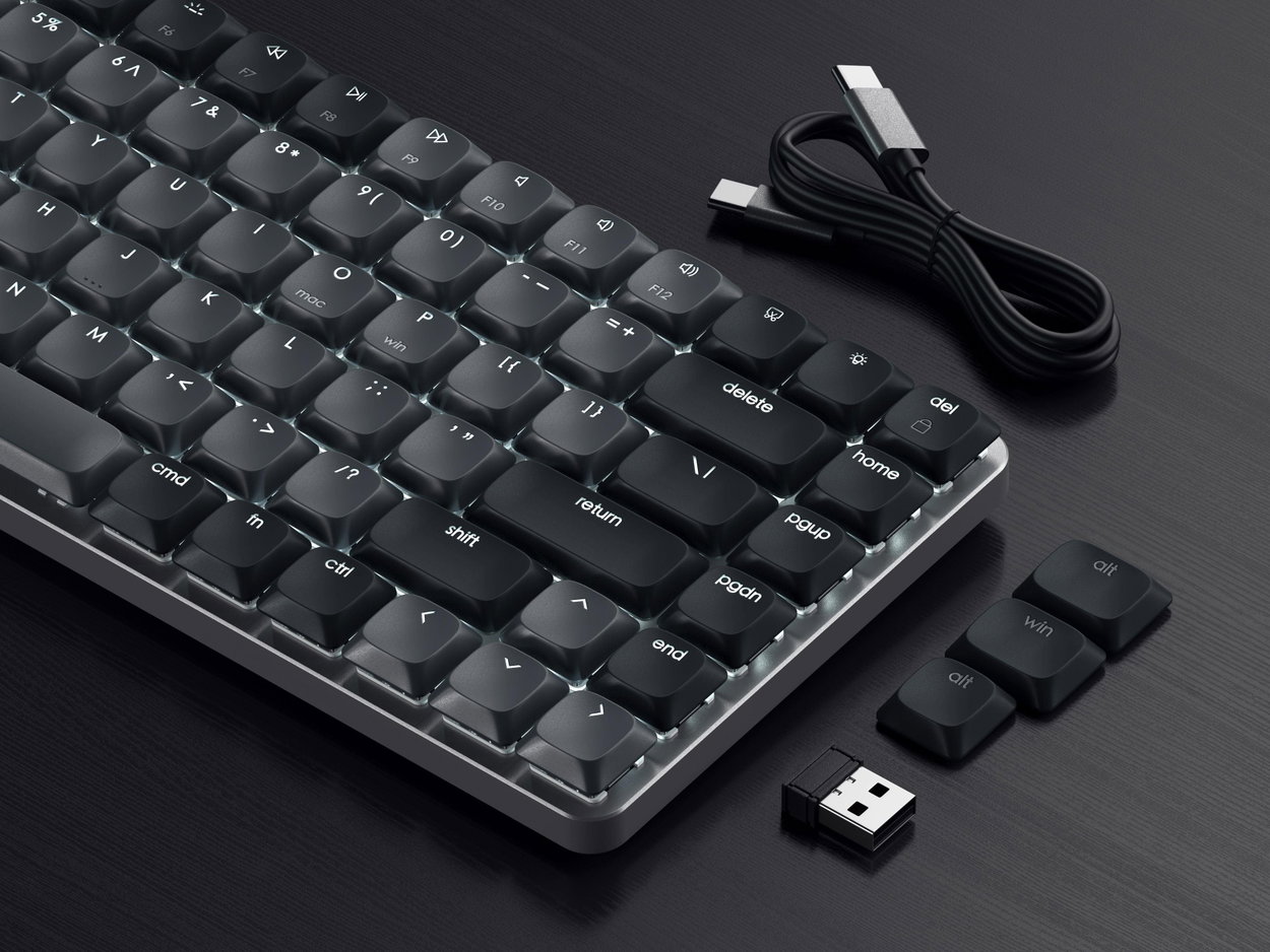Satechi SM1 Light Slim Space Grey keyboard - US