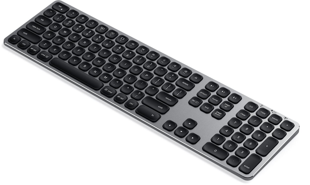 Satechi Aluminum Bluetooth Wireless Keyboard for Mac billentyűzet - Asztroszürke - US