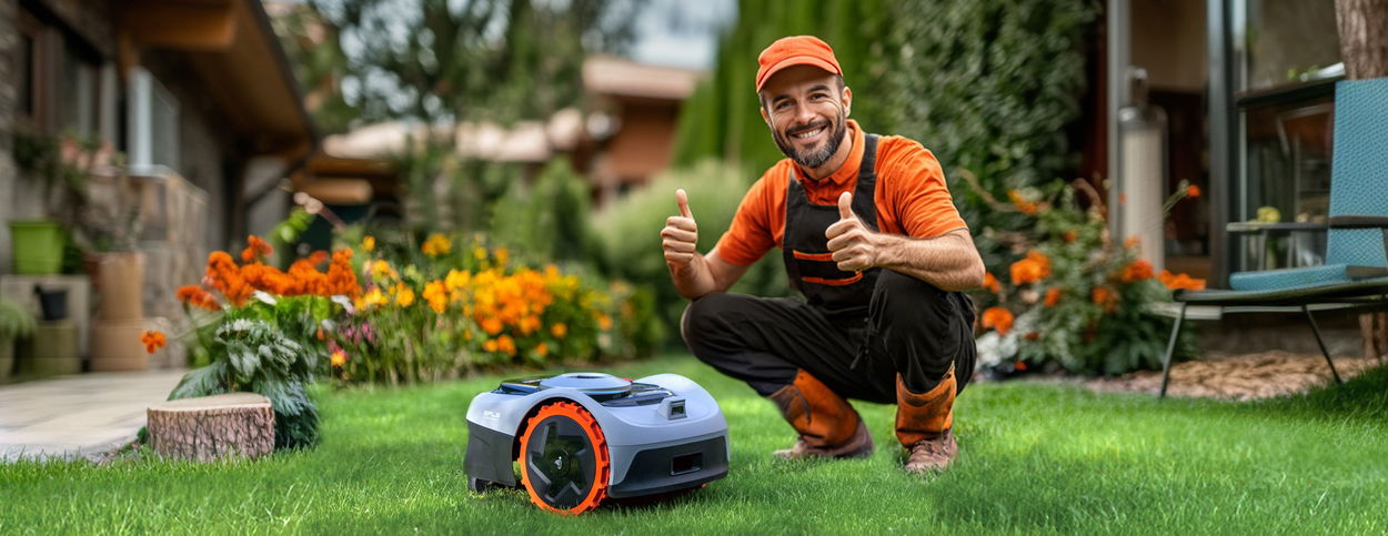 Robotická sekačka Navimow GPS i105E