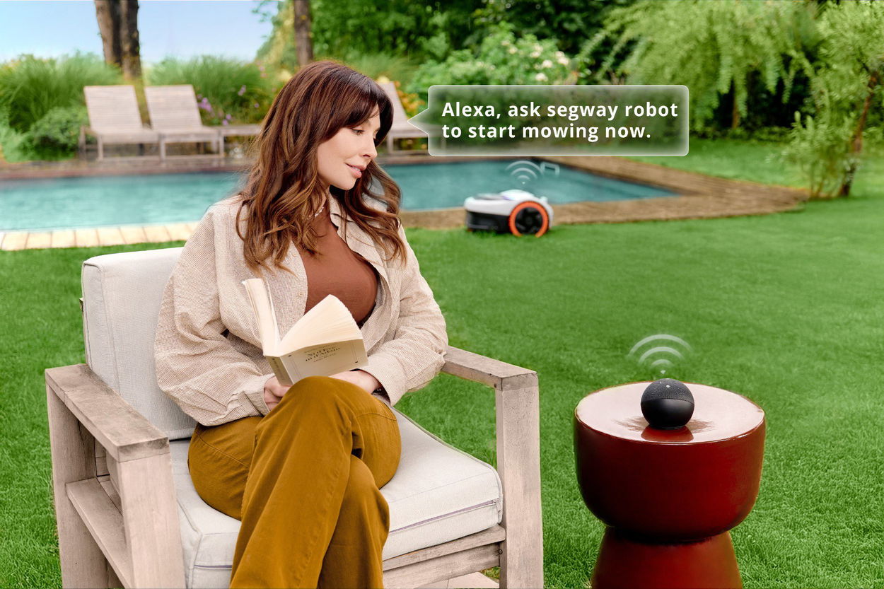 Robotická sekačka SEGWAY Navimow Robotická sekačka i220E Lidar 2000 m2 (Lidar + Vision)