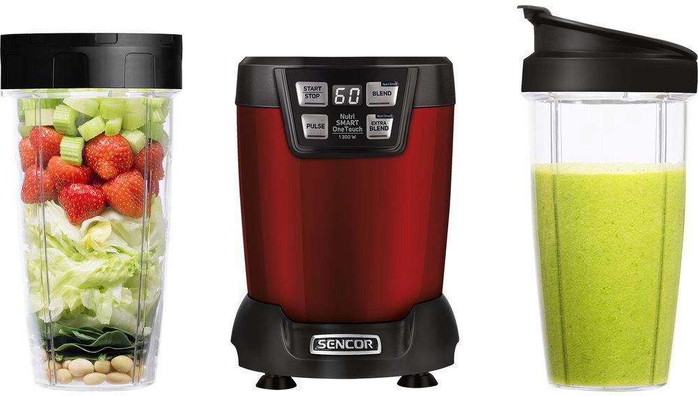 Stolní mixér SENCOR SNB 6601RD nutri mixér
