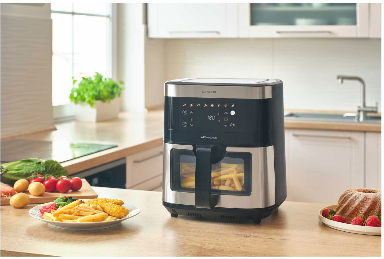 Teplovzdušná fritéza SENCOR SFR 9000SS