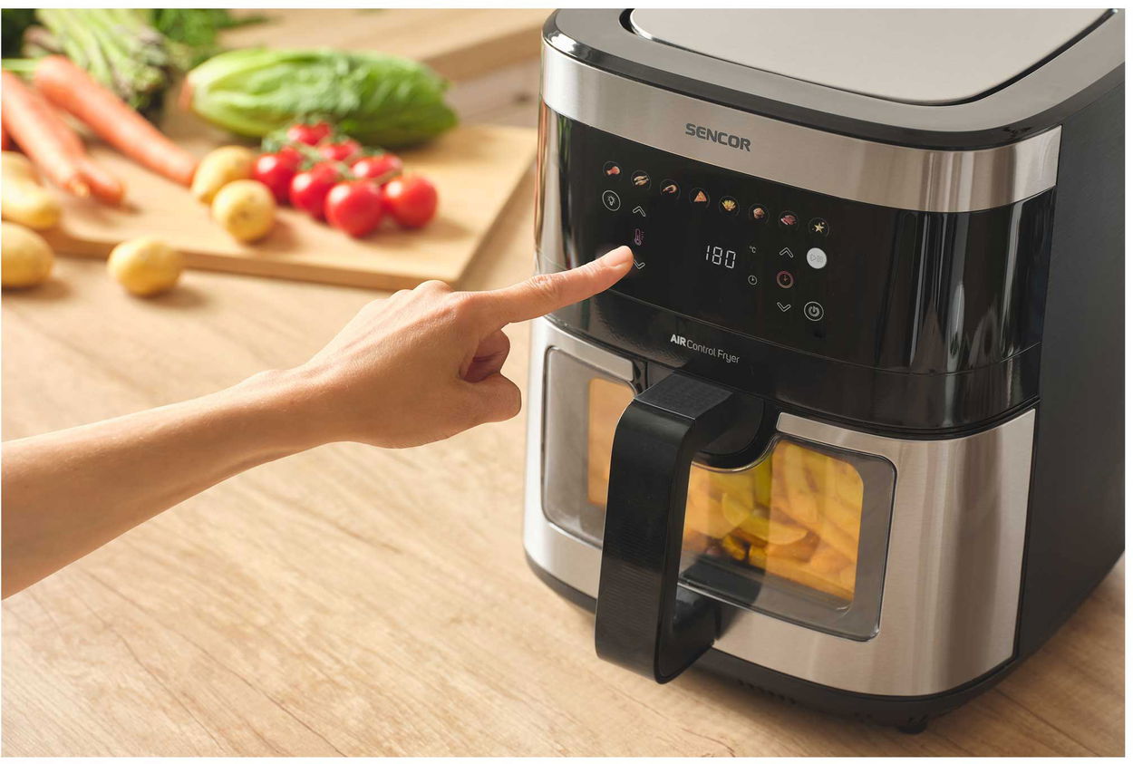 Teplovzdušná fritéza SENCOR SFR 9000SS