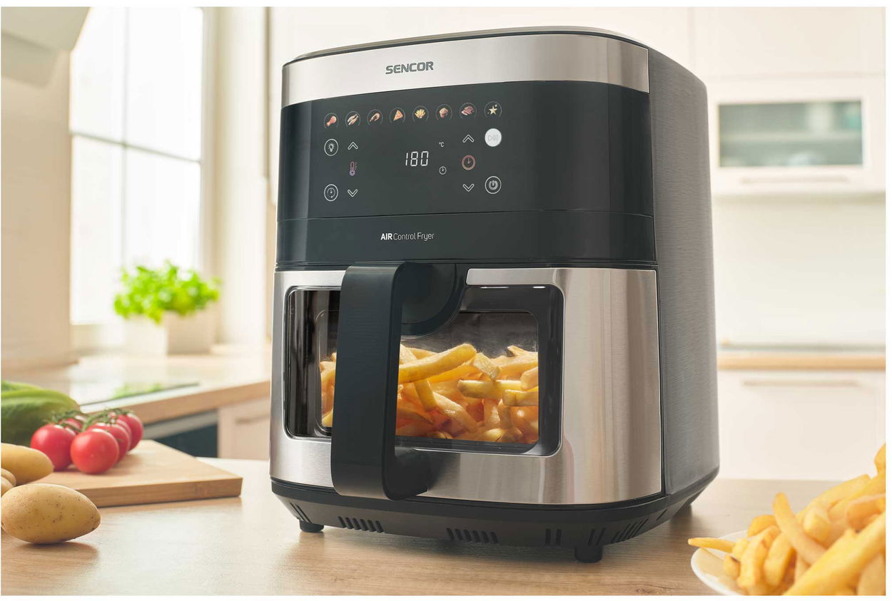 Teplovzdušná fritéza SENCOR SFR 9000SS