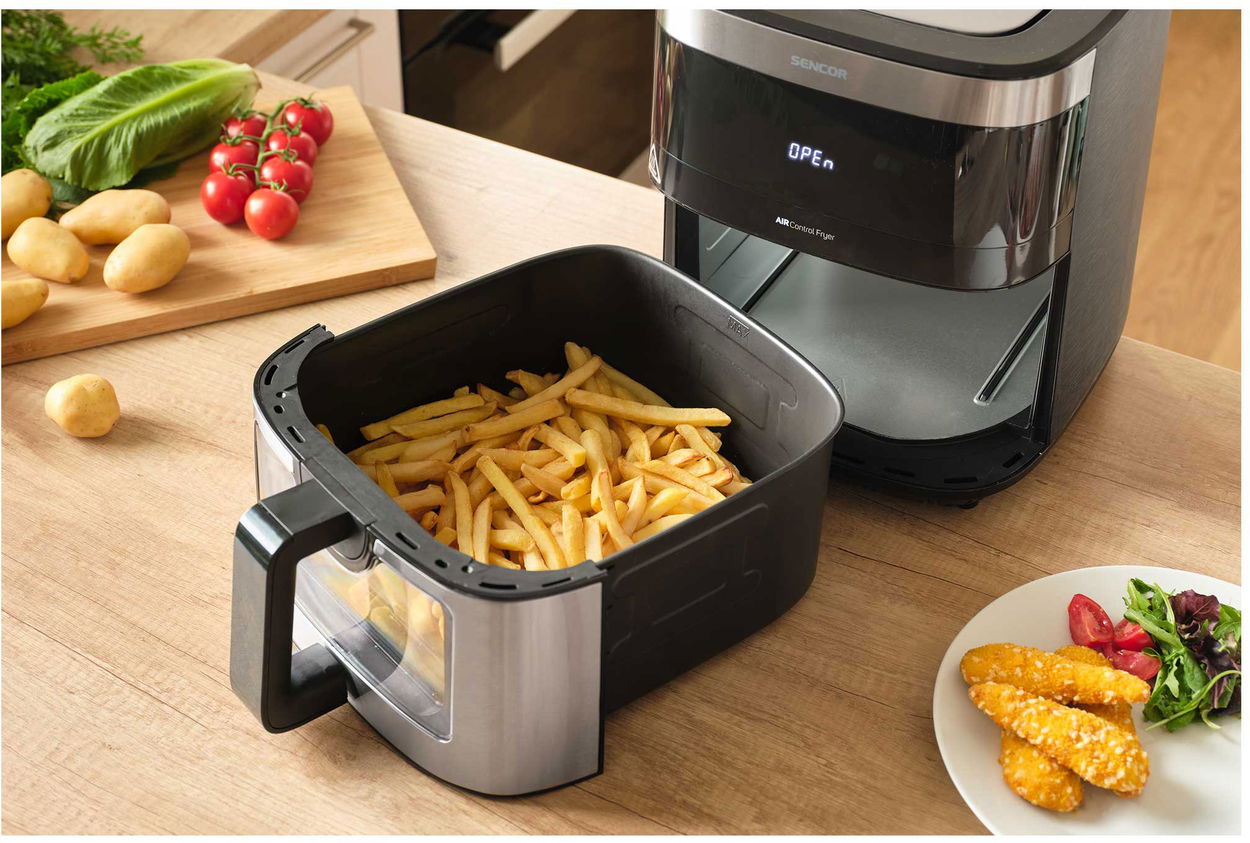 Teplovzdušná fritéza SENCOR SFR 9000SS