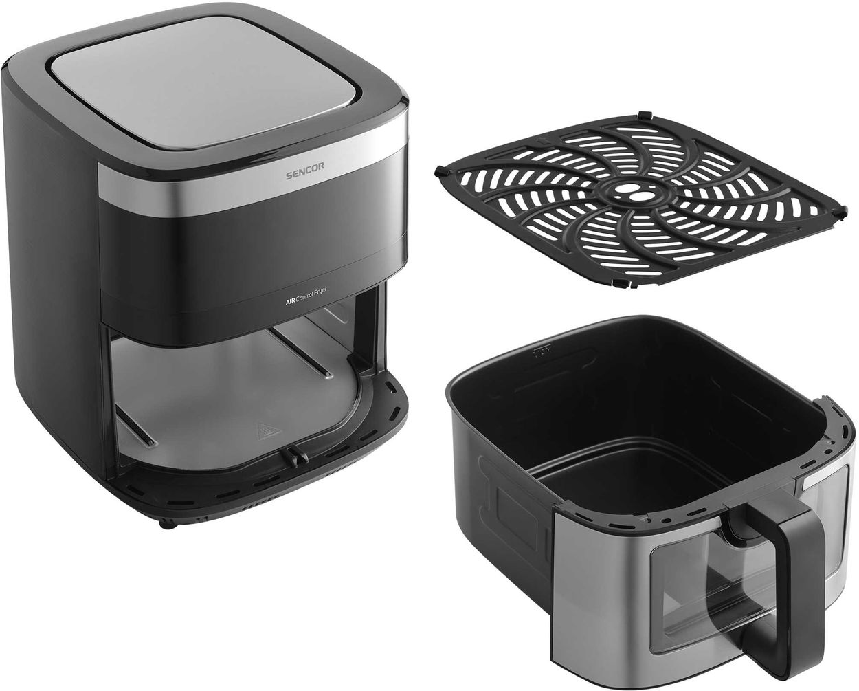 Teplovzdušná fritéza SENCOR SFR 9000SS