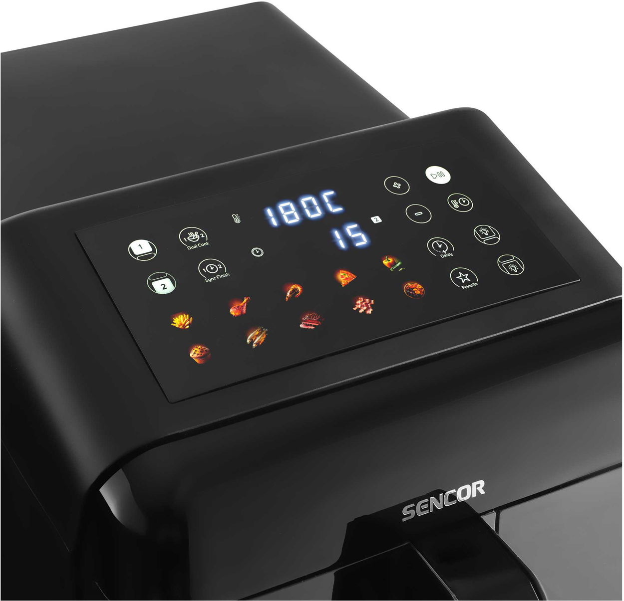 Horkovzdušná fritéza SENCOR SFR 1250BK