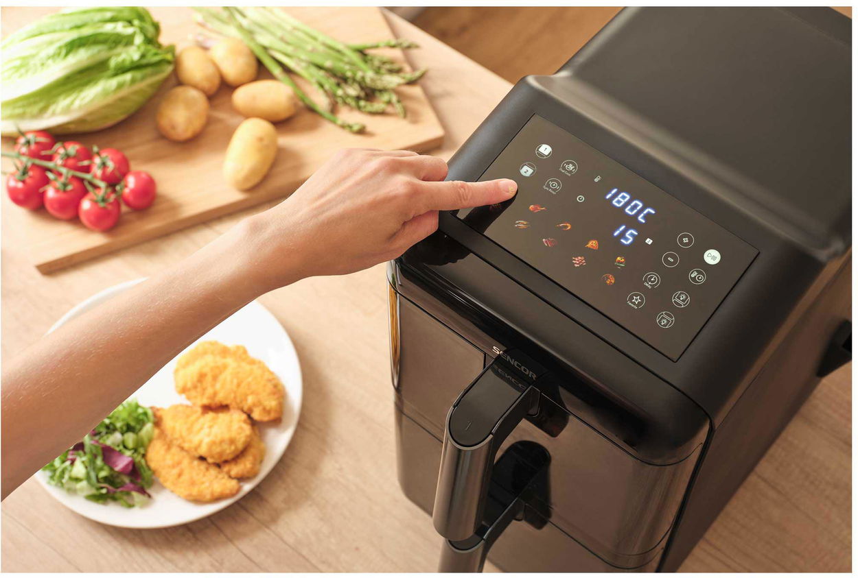 Horkovzdušná fritéza SENCOR SFR 1250BK