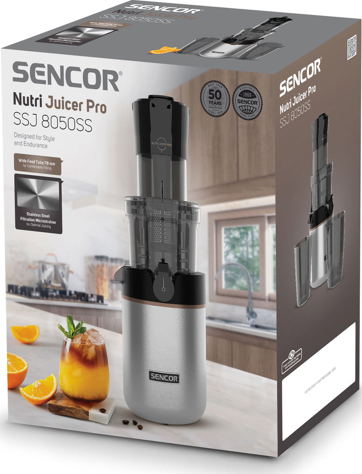 Odšťavňovač SENCOR SSJ 8050SS