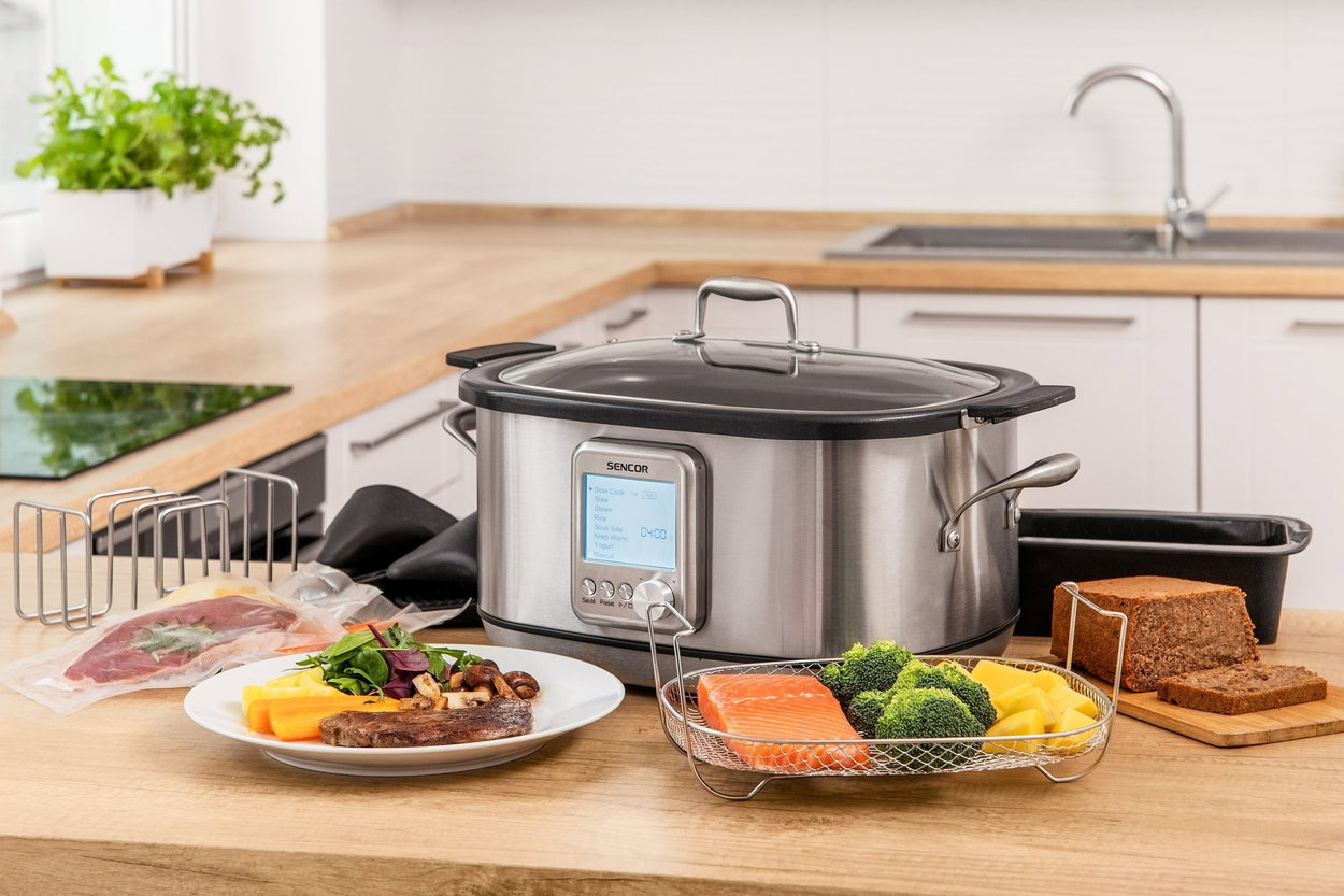 Pomalý hrnec SENCOR SPR 7200SS Pomalý multifunkční hrnec