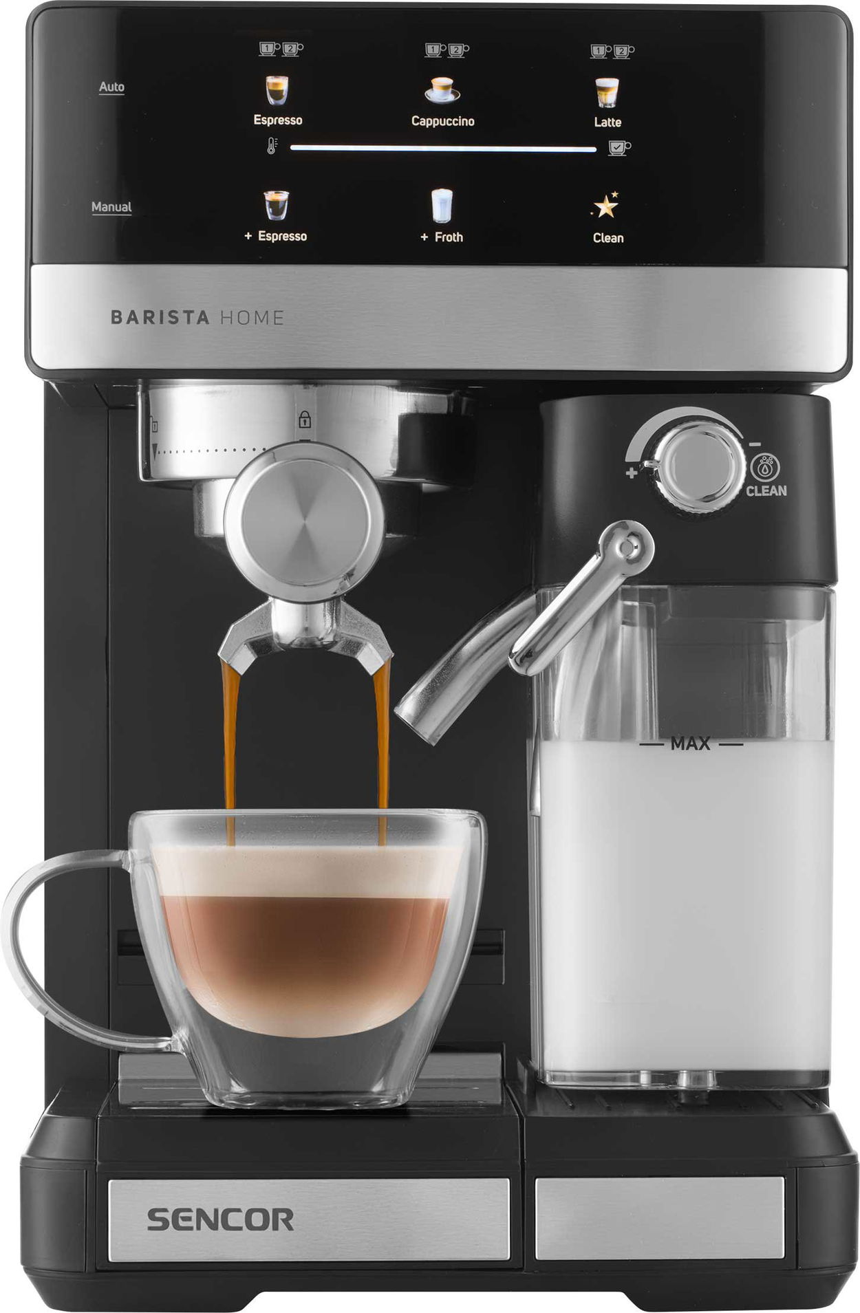 Pákový kávovar SENCOR SES 4060BK Espresso