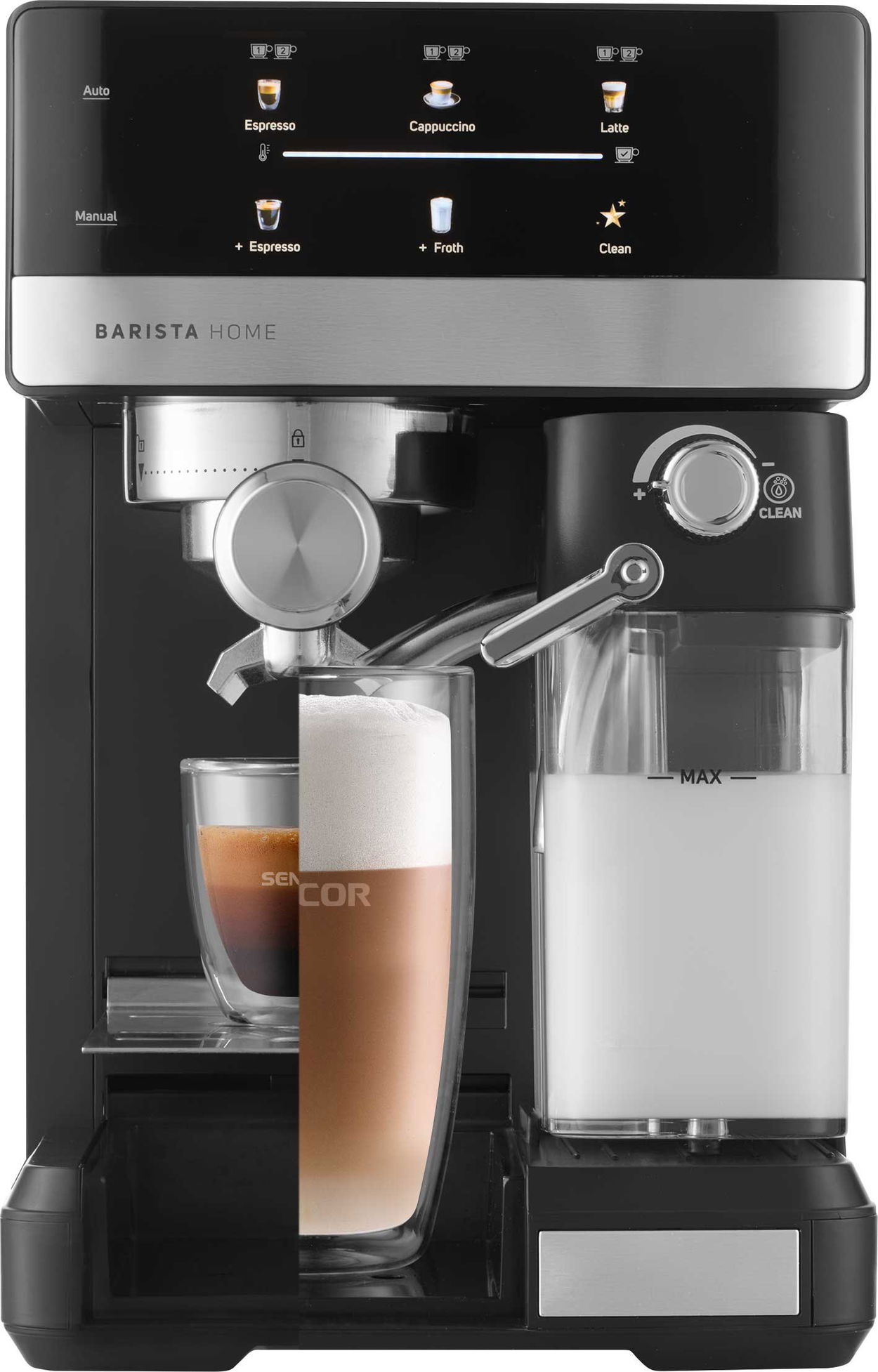 Pákový kávovar SENCOR SES 4060BK Espresso