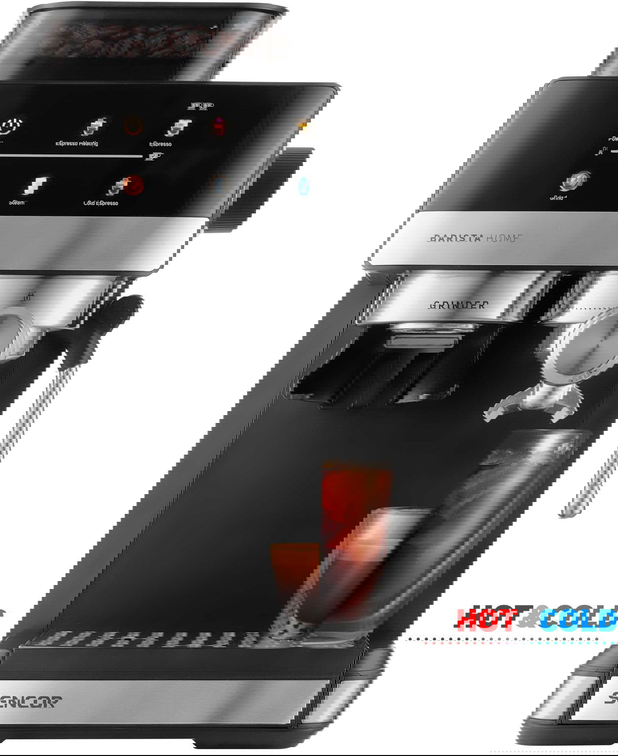 Pákový kávovar SENCOR SES 5000SS Espresso