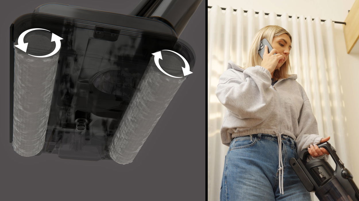 Podlahová myčka SENCOR S88 AQUINO+ SVW 8872BK