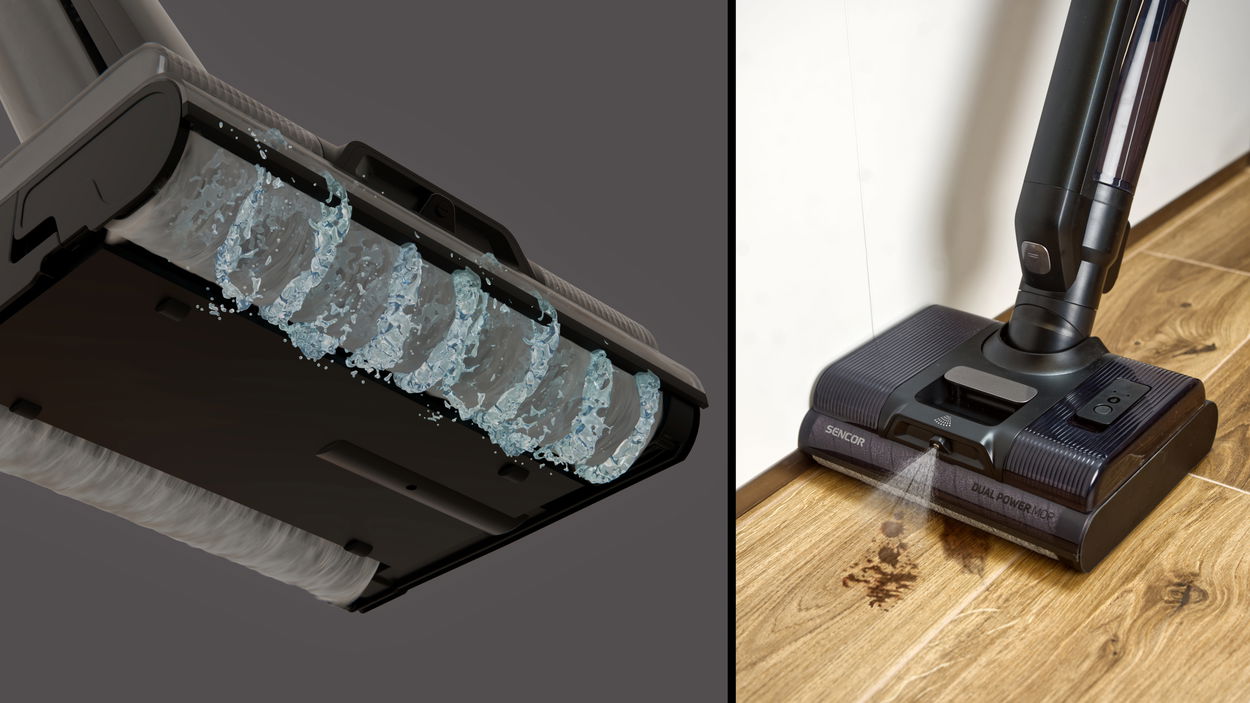 Podlahová myčka SENCOR S88 AQUINO+ SVW 8872BK