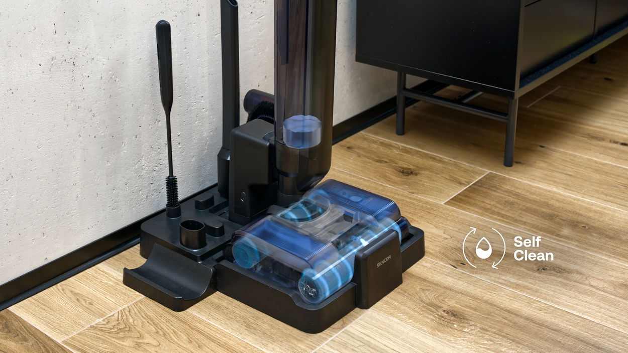 Podlahová myčka SENCOR S88 AQUINO+ SVW 8872BK