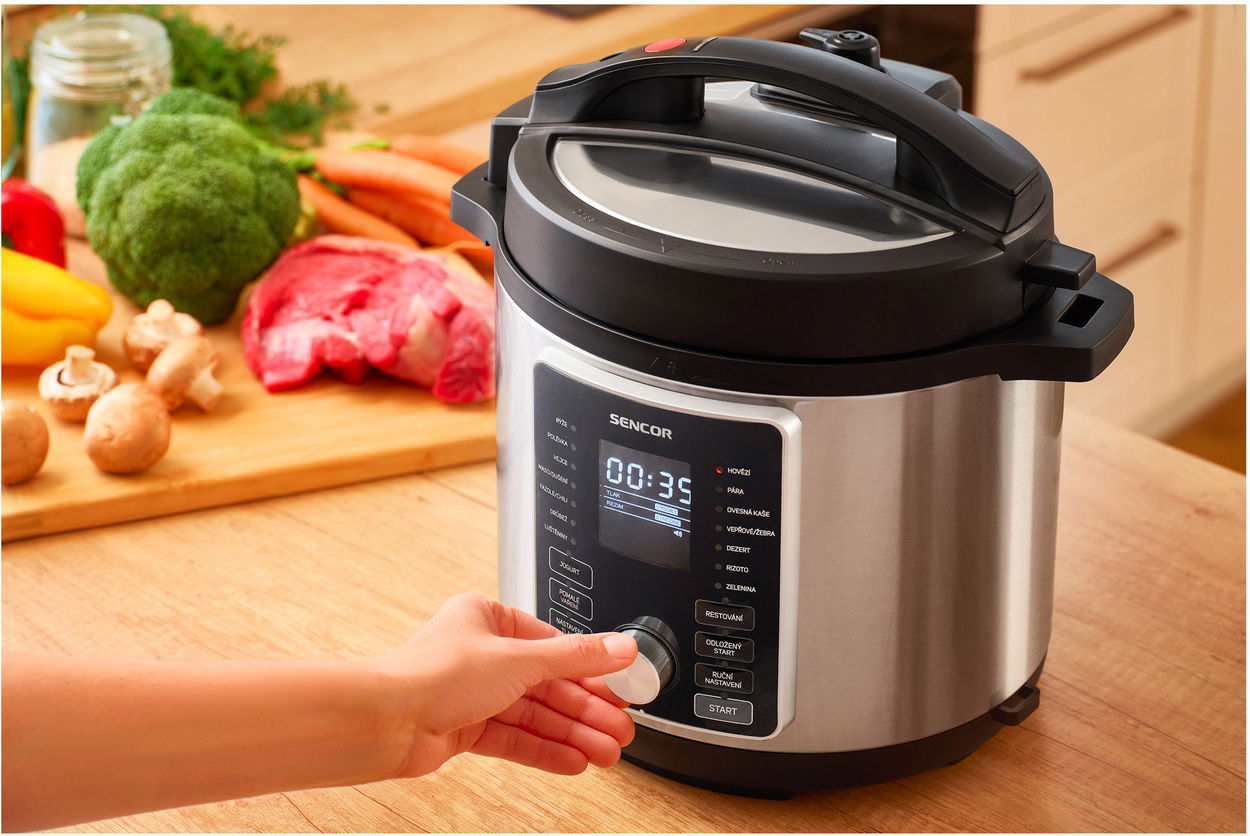 Tlakový hrnec SENCOR SPR 6600SS-CZE2