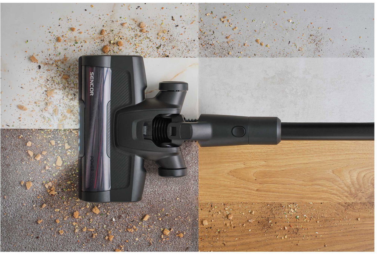 Tyčový vysavač SENCOR SVC 8726BK 3v1