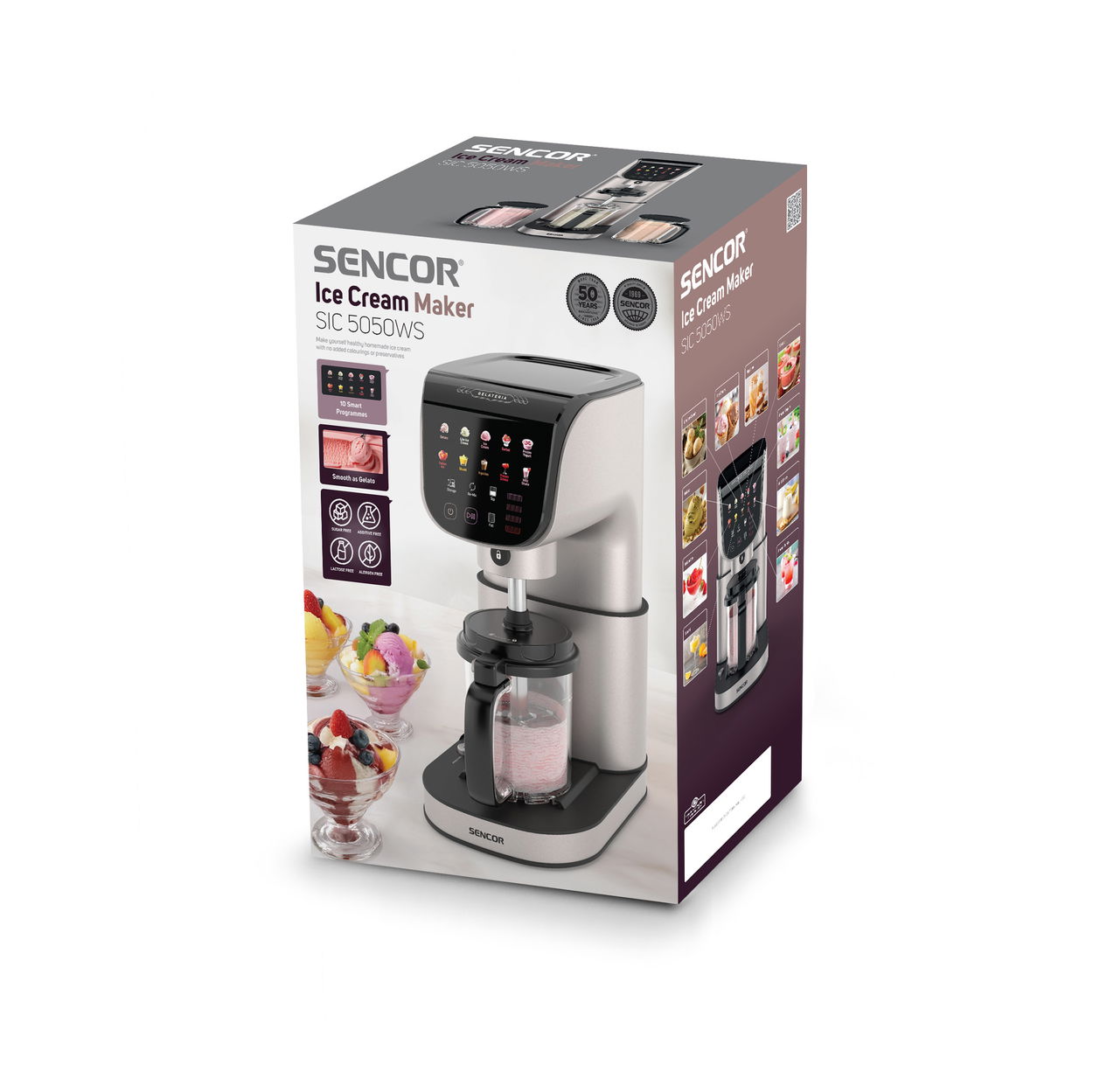 Zmrzlinovač SENCOR SIC 5050WS