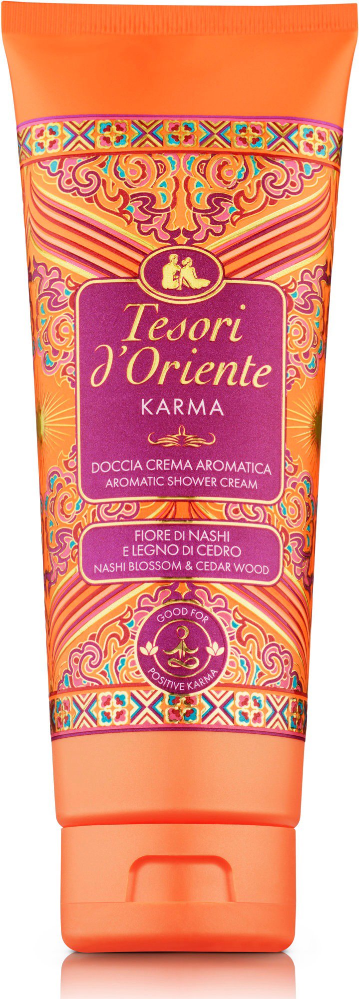 Sprchový gel TESORI D'ORIENTE Karma se hodí pro všechny typy pokožky