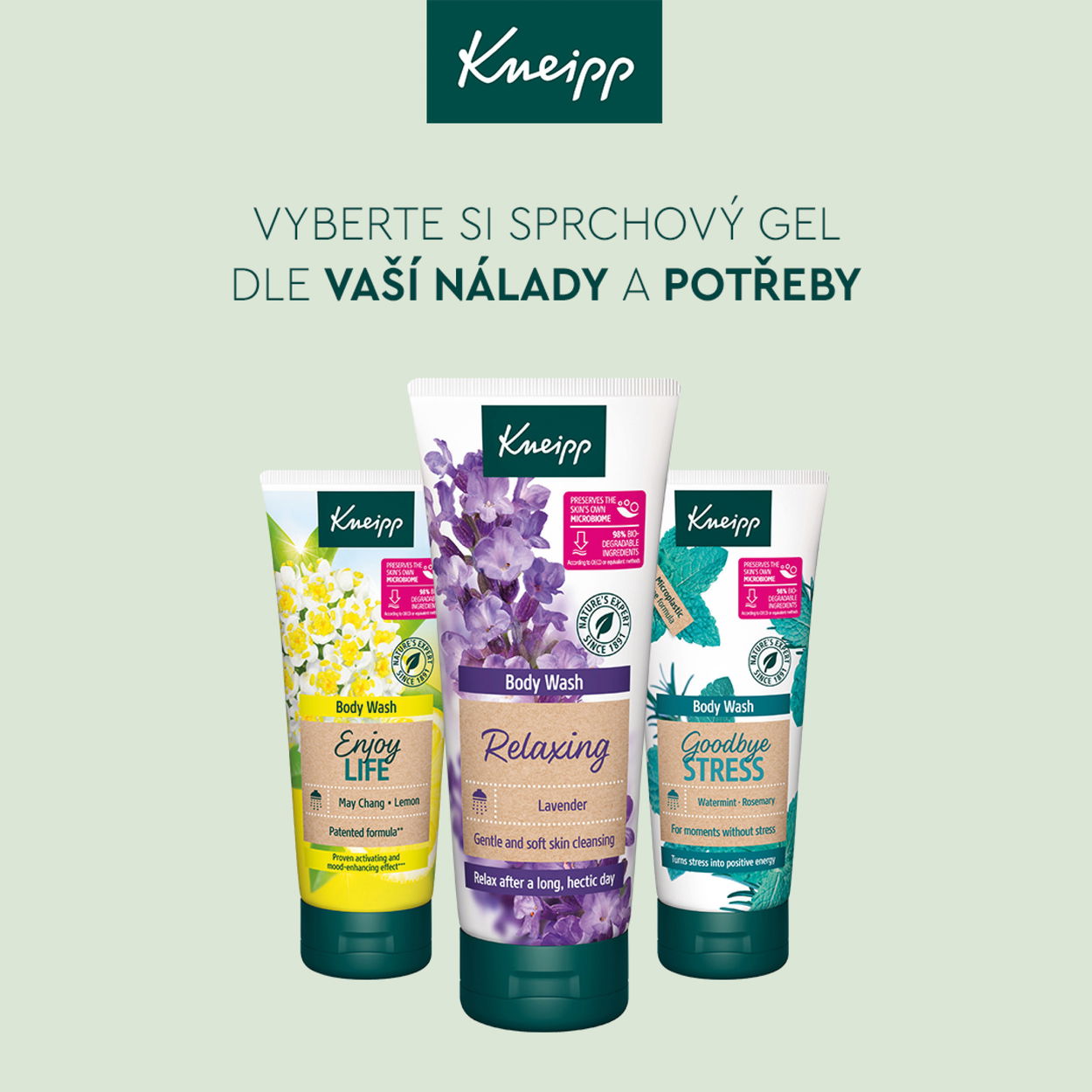 Sprchový gel Kneipp Radost ze života, 200 ml