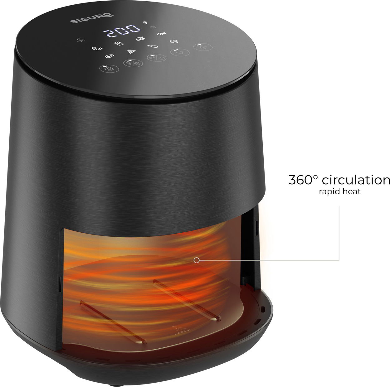Siguro AF-C350B Air Fry Ceramic