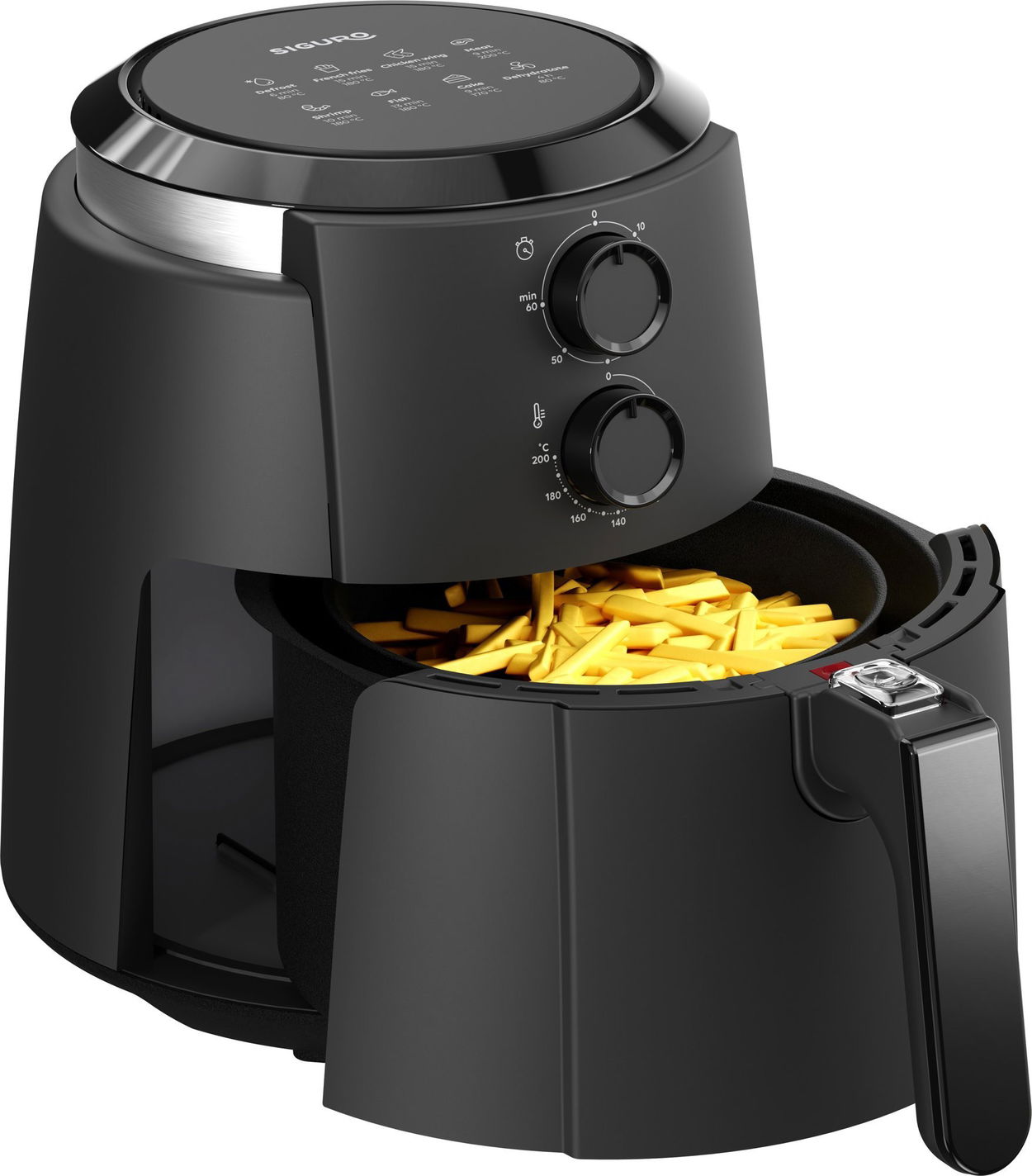 Horkovzdušná fritéza Siguro AF-G350B Easy Fry Plus