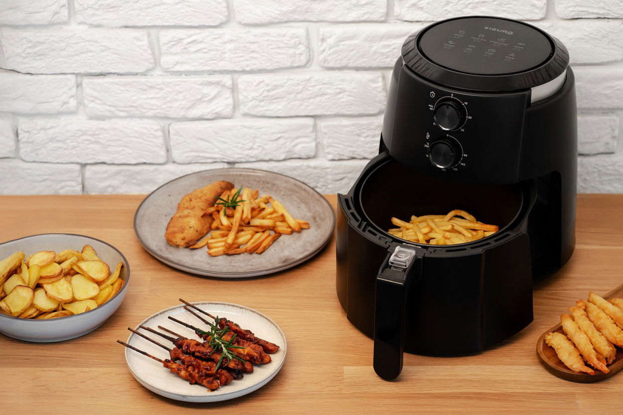 Horkovzdušná fritéza Siguro AF-G350B Easy Fry Plus