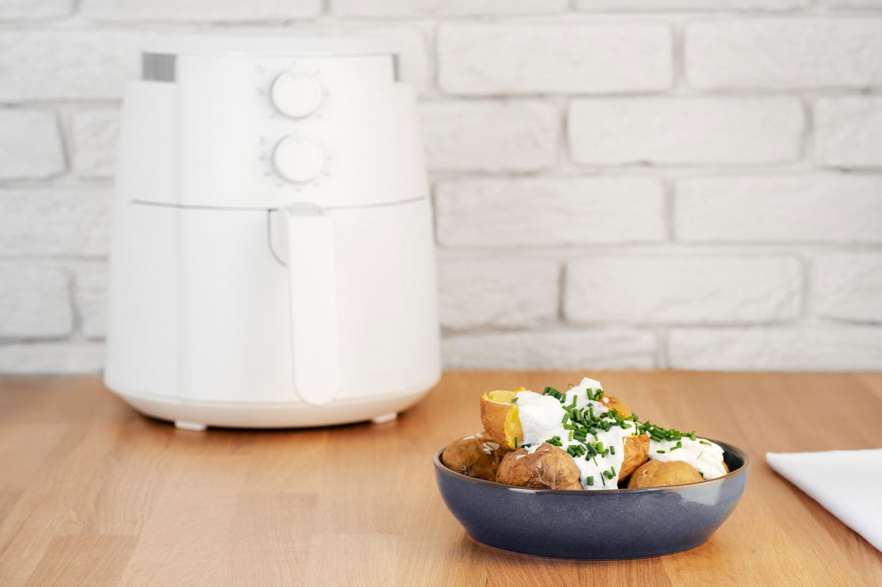 Horkovzdušná fritéza Siguro AF-G351W Easy Fry Plus