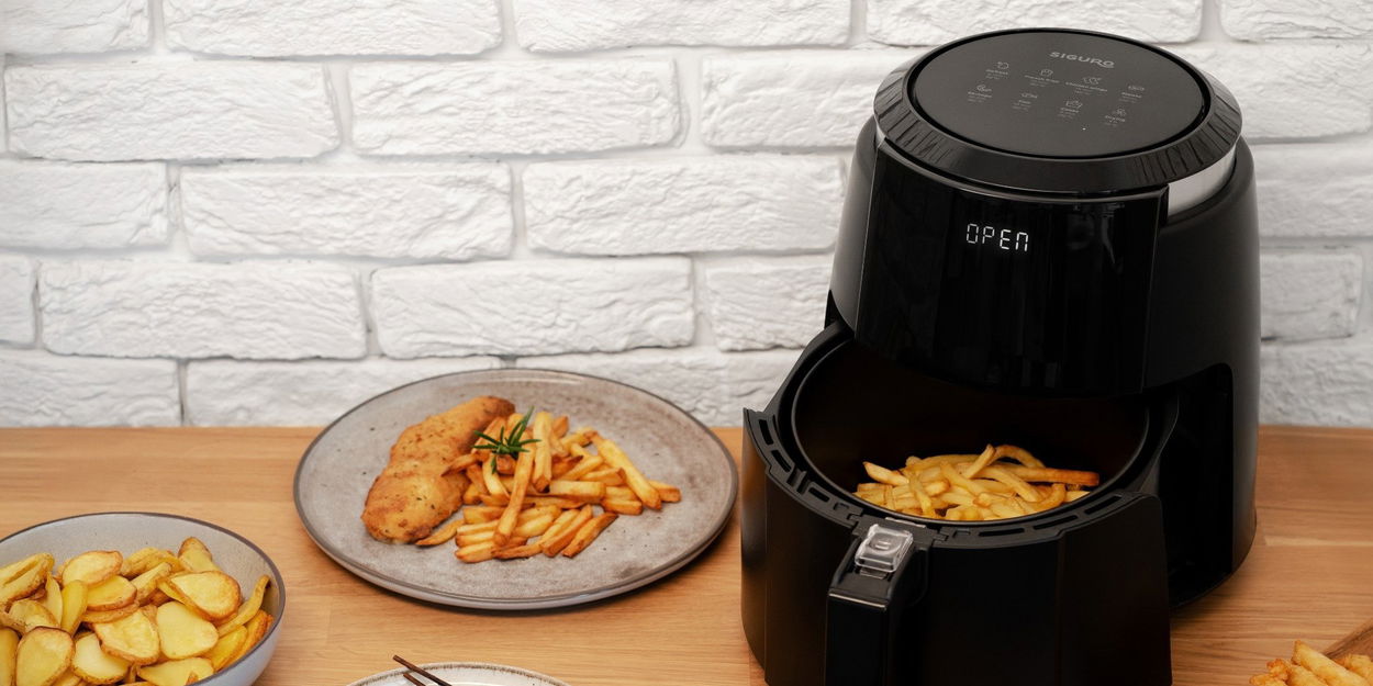 Siguro AF-P350B Vita Fry Plus Heißluftfritteuse