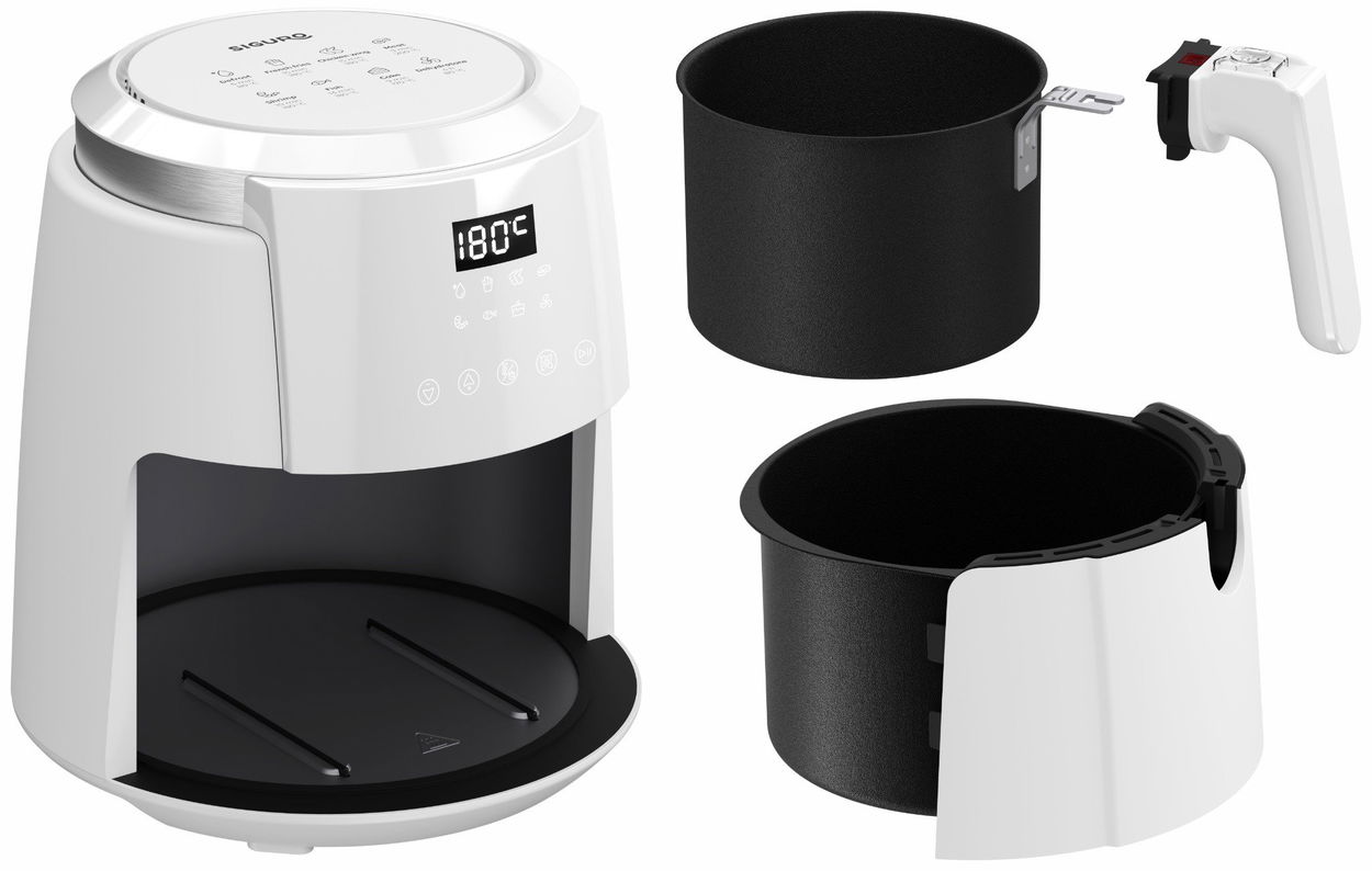 Horkovzdušná fritéza Siguro AF-P351W Vita Fry Plus