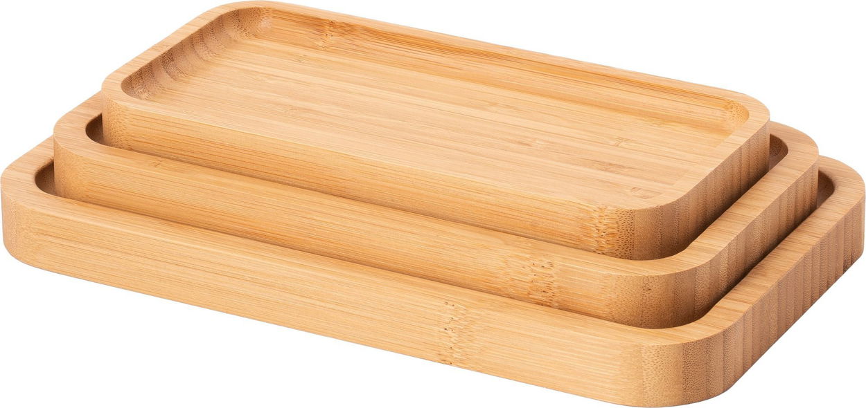 Sada servírovacích talířků Siguro Bamboo