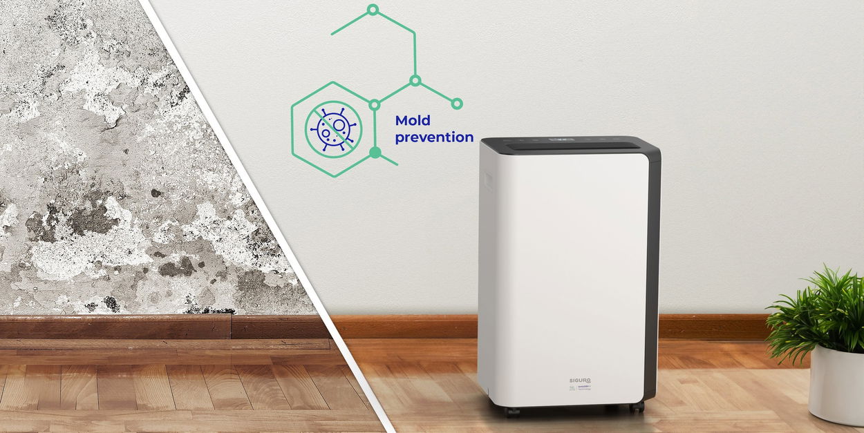 Odvlhčovač vzduchu Siguro DH-G400W Archelon 16L WiFi