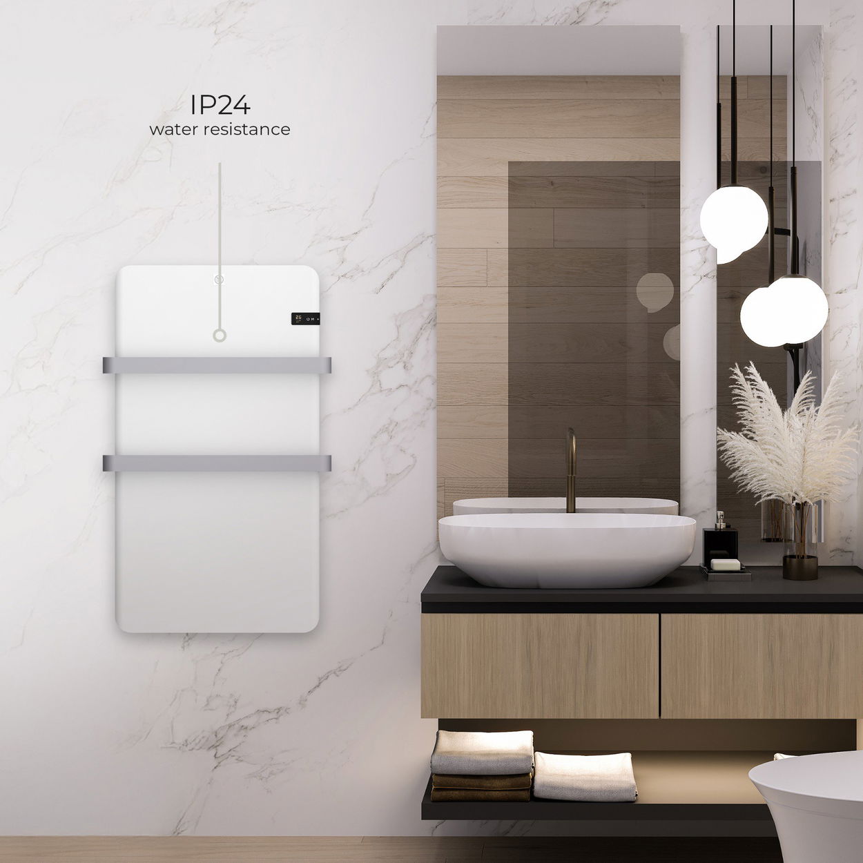 Siguro HP-T500W Handtuchtrockner Wi-Fi
