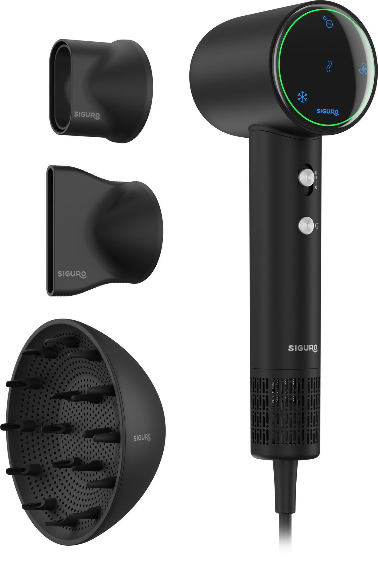 Fén na vlasy Siguro HR-I550W Snow Flow Premium