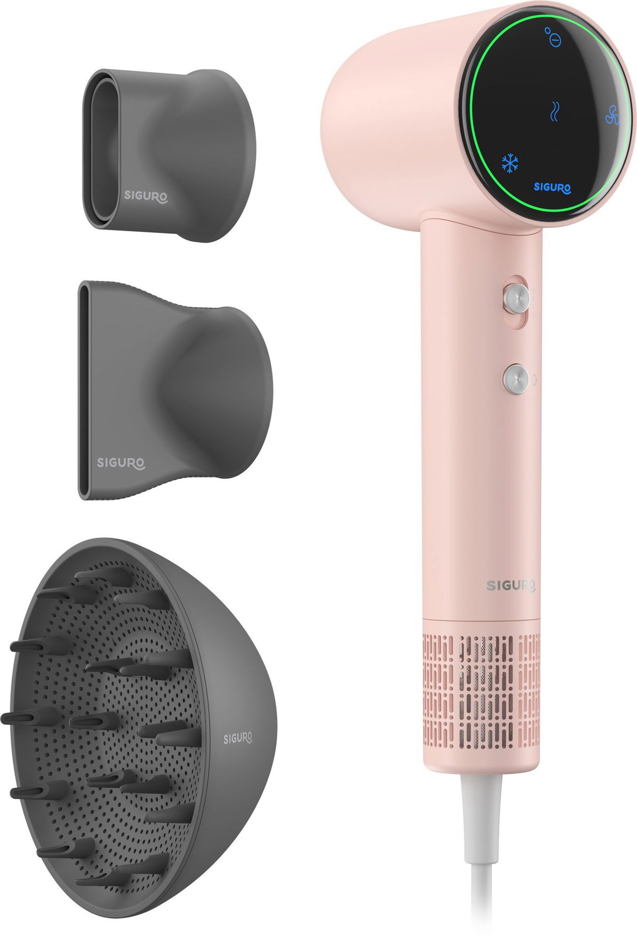 Fén na vlasy Siguro HR-I550W Snow Flow Premium