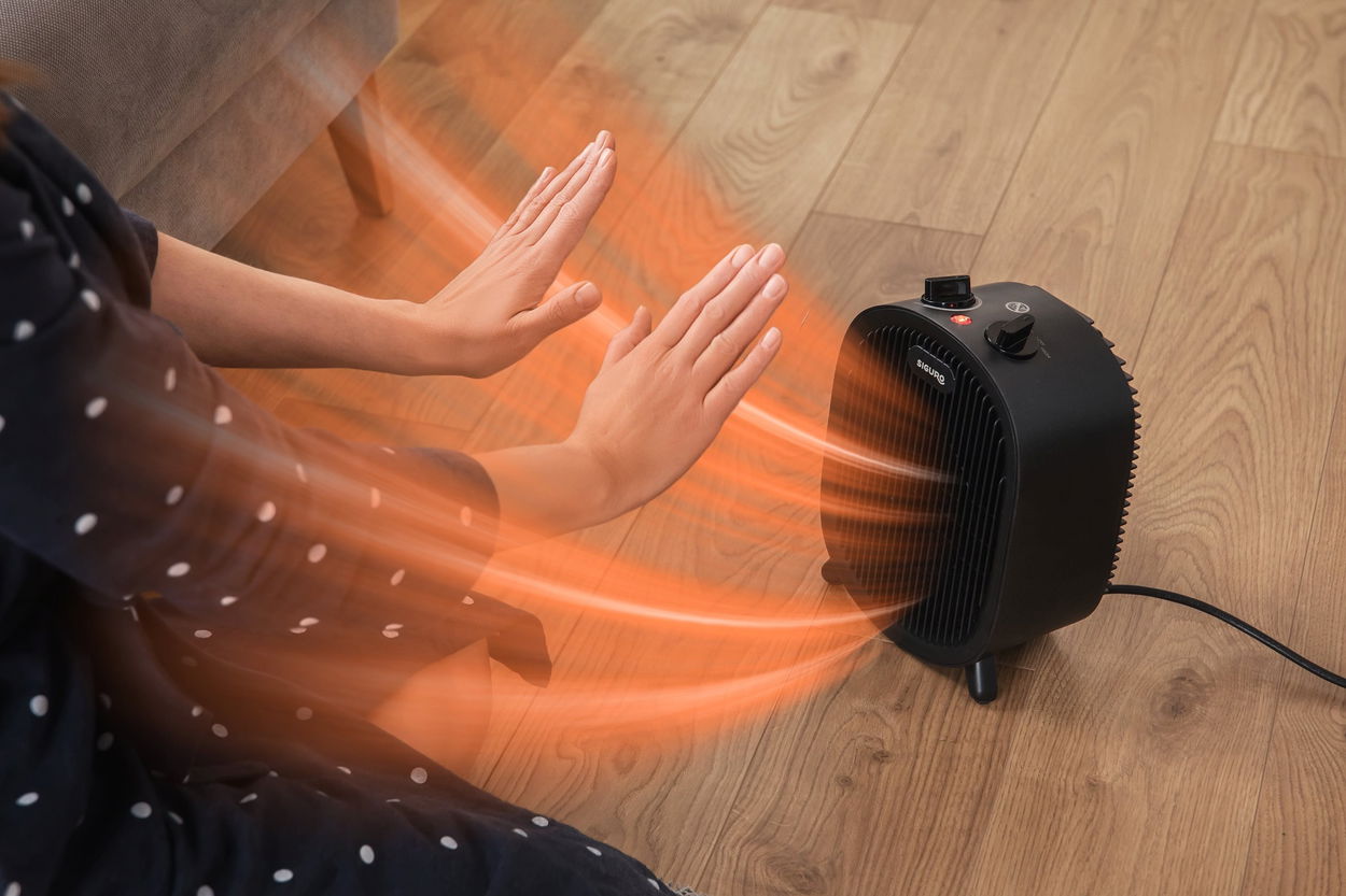 Teplovzdušný ventilátor Siguro HS-F100B Shrew