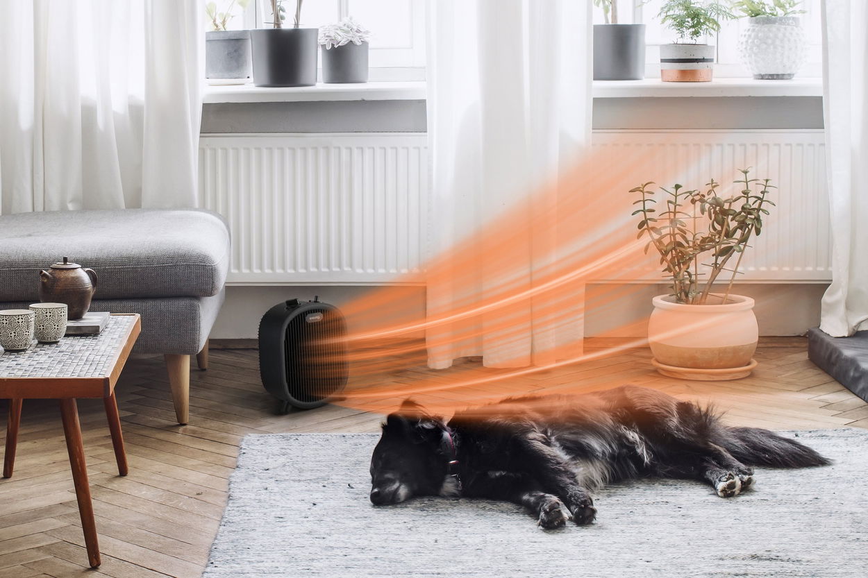 Teplovzdušný ventilátor Siguro HS-F100B Shrew
