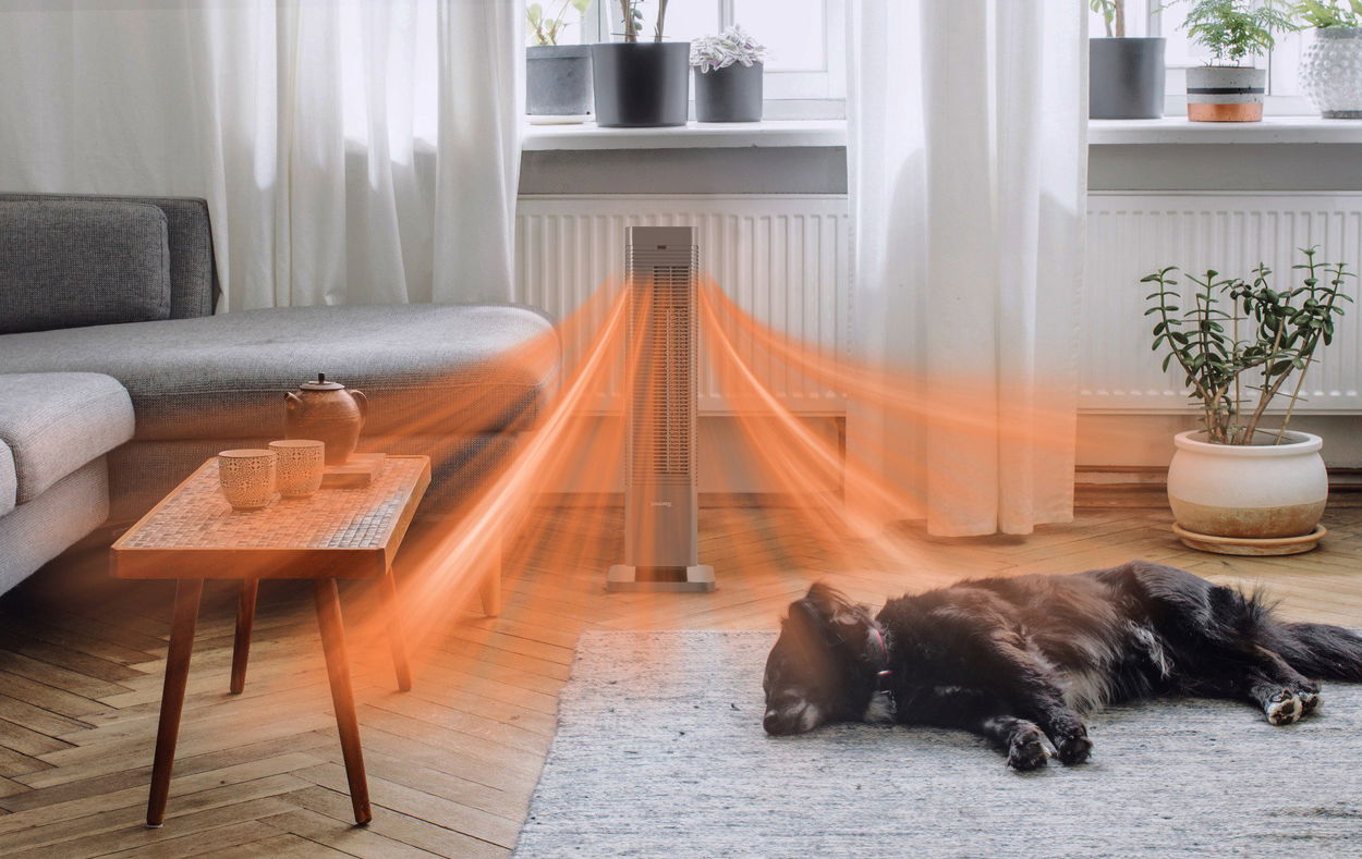 Teplovzdušný ventilátor Siguro HS-R450 Reindeer Hot & Cool, WiFi