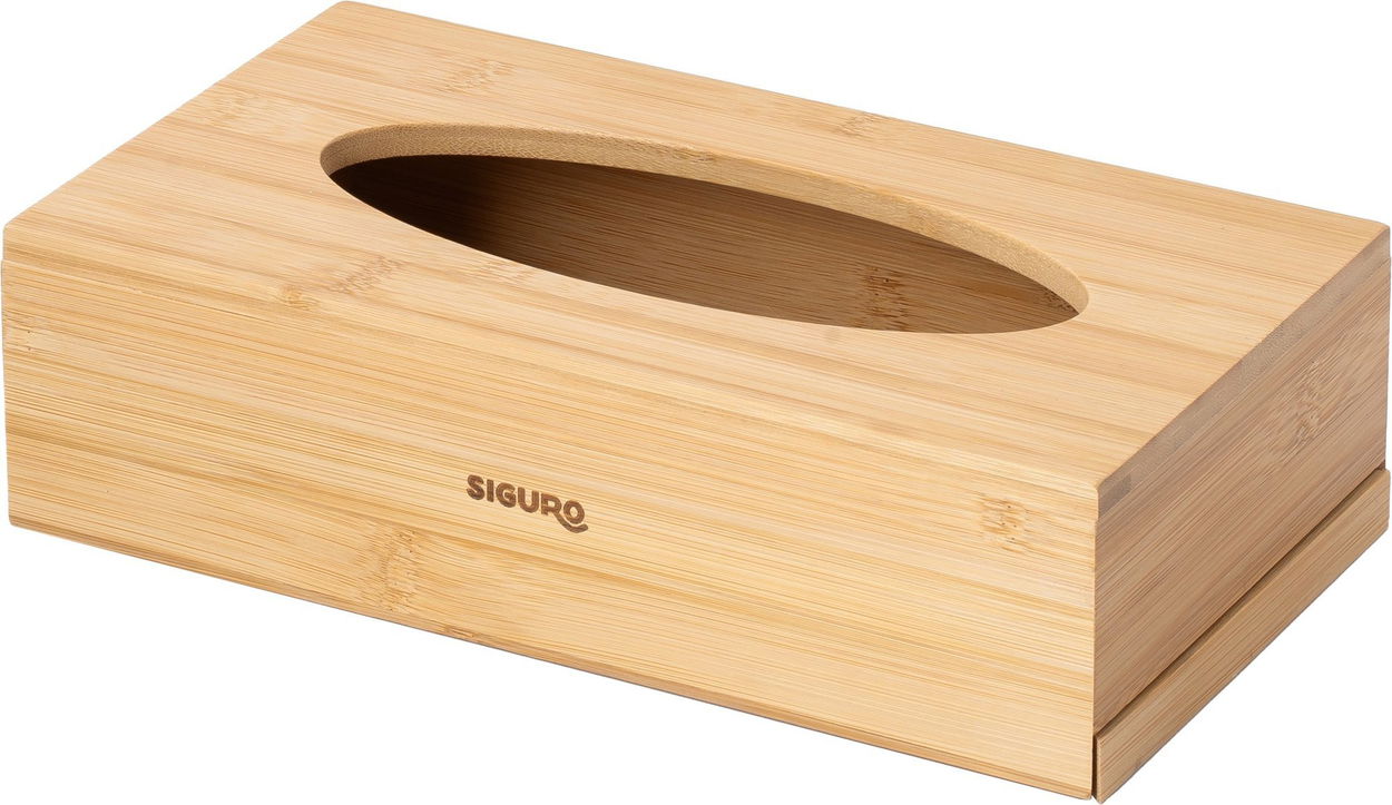 Krabička na kapesníky Siguro Bamboo
