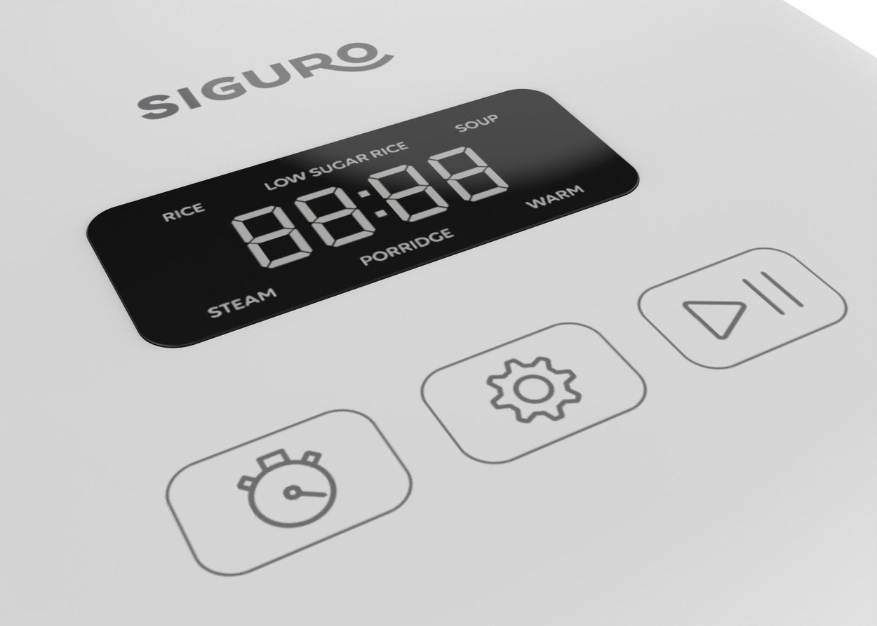 Siguro RC-LS500W Low Sugar Rice Master Digital