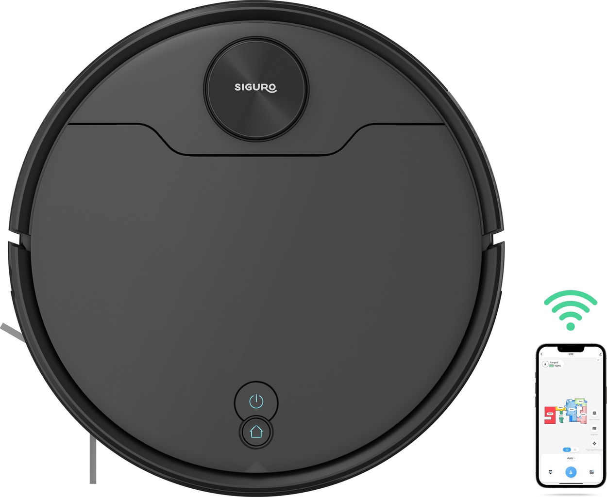 Robotický vysavač Siguro RV-M300B TURBOVac Navigator