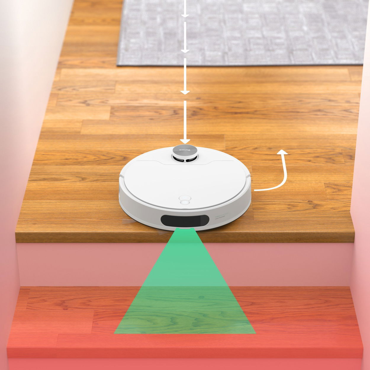 Saugroboter Siguro RV-M301W TURBOVac Navigator