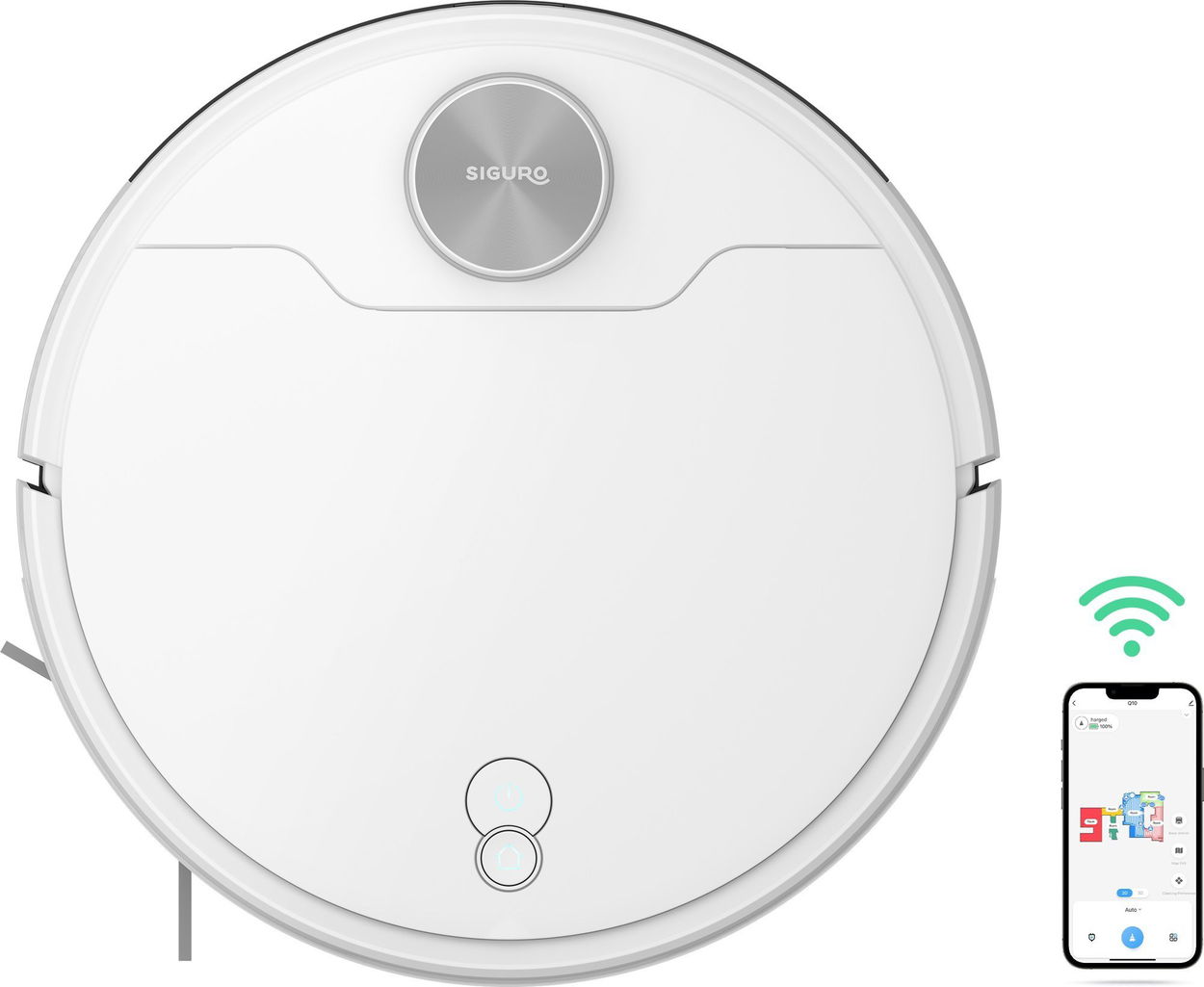 Saugroboter Siguro RV-M301W TURBOVac Navigator