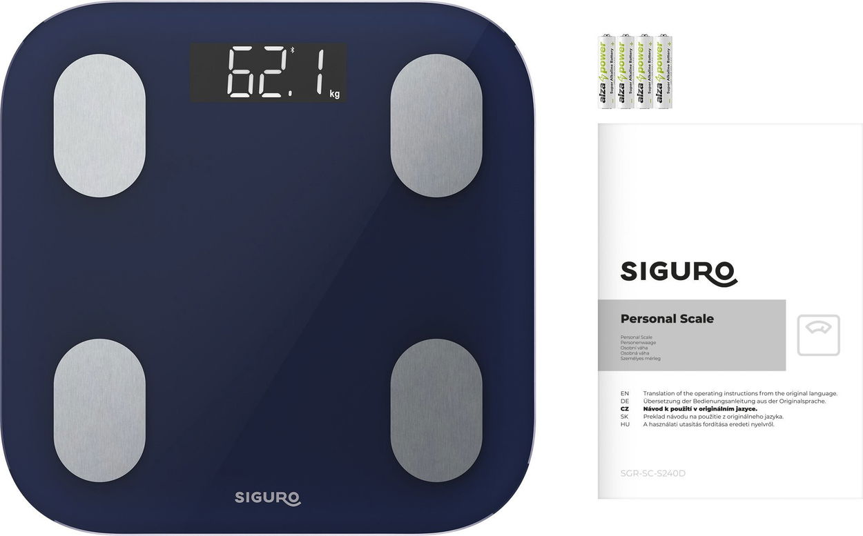 Osobní váha Siguro SC-S240D Smart Vital Coach