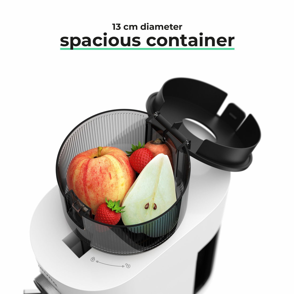 Odšťavňovač Siguro SJ-P500BE Juice Pure Press