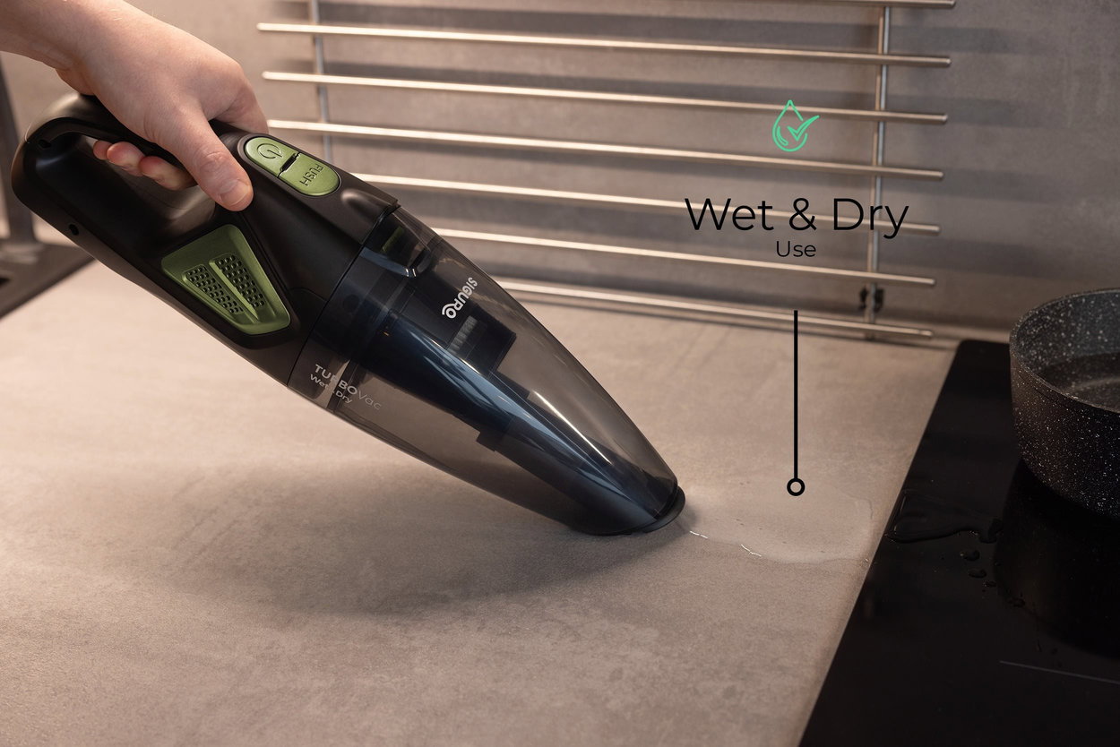 Ruční vysavač Siguro VH-K180B TURBOVac Wet&Dry Plus