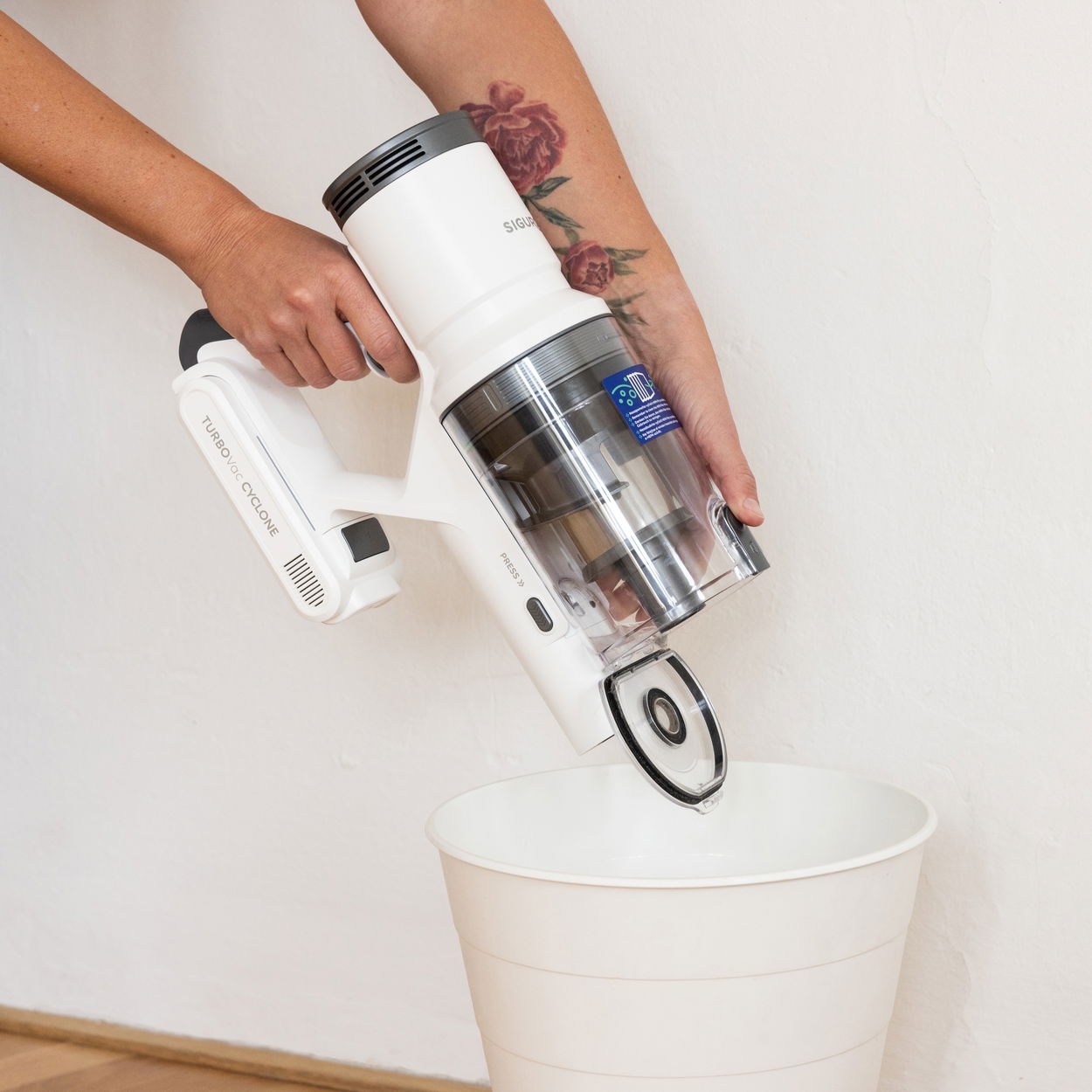Siguro VT-H310W Turbo Vac Star BLDC álló porszívó