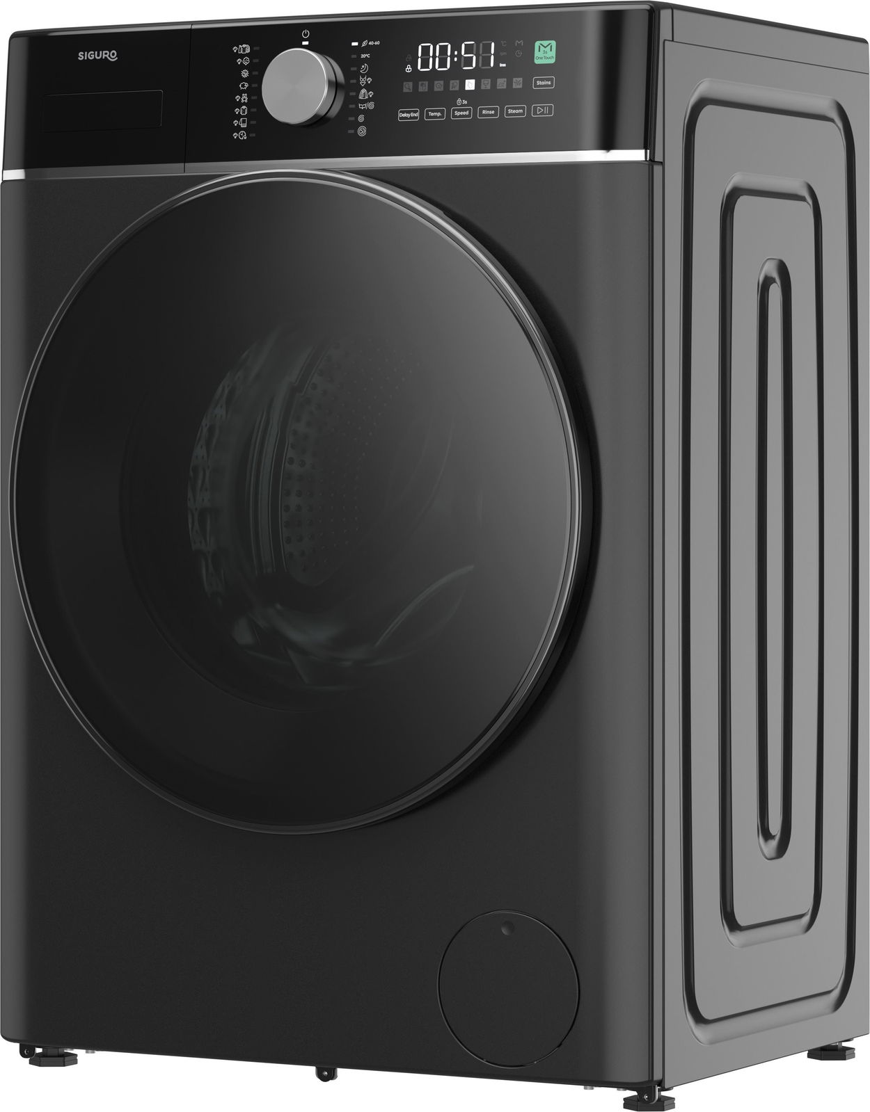 Parní pračka SIGURO SGR-WM-F102DS Steam Pro