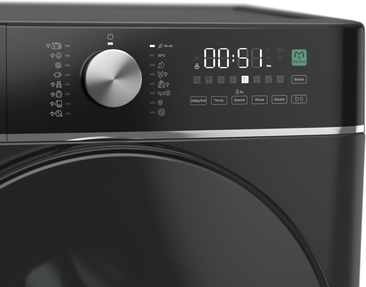 Parní pračka SIGURO SGR-WM-F102DS Steam Pro
